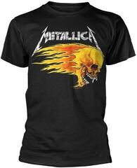 T-shirt Metallica Flaming Skull Tour '94 Black L T-shirt