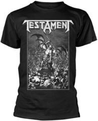 Tricou Testament Pitchfork Horns Unisex Tricou cu mânecă scurtă/Black/Scurt