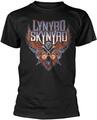 Lynyrd Skynyrd Crossed Guitars Black XL T-särk
