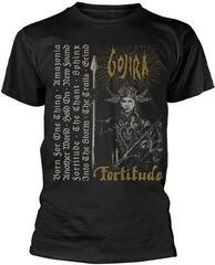 T-shirt Gojira Fortitude Tracklist Black XL T-shirt