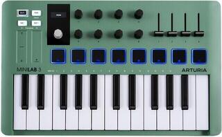MIDI Πληκτρολόγιο Arturia MiniLab 3 MIDI Πληκτρολόγιο Mint