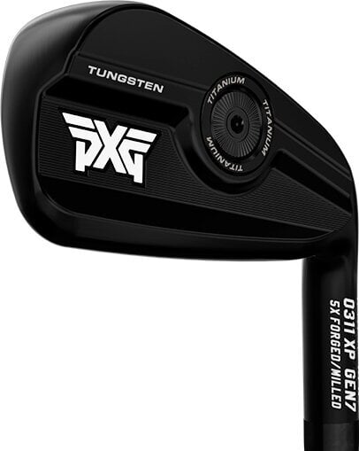 Kij golfowy - želazo PXG GEN7 0311XP Double Black Prawa ręka 5-PW Regular Graphite Kij golfowy - želazo