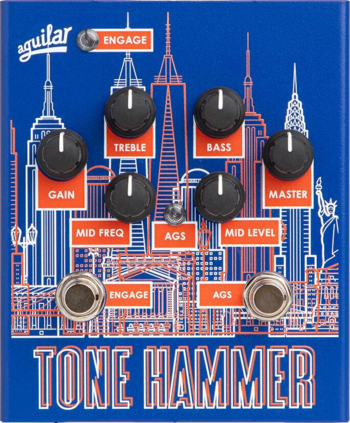 Ефекти за бас китари Aguilar Tone Hammer New York Skyline Ефекти за бас китари