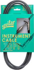 Instrument Cable Aguilar INST-10RS 10ft / 3‚05 m Angled-Straight Instrument Cable