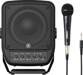 Battery powered PA system Yamaha STAGEPAS 100BTR + DM-105 Battery powered PA system