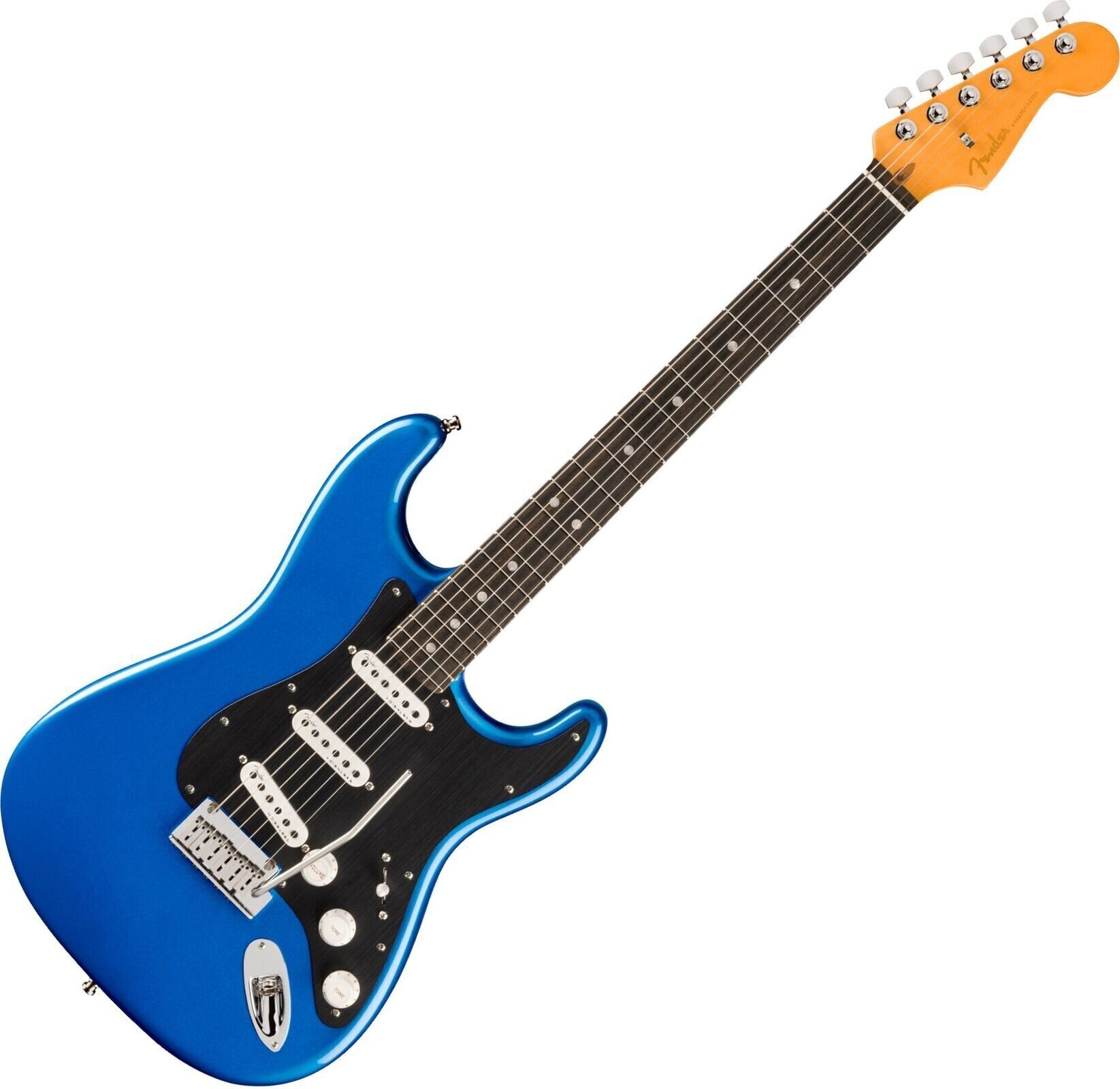 E-Gitarre Fender American Ultra II Stratocaster EB Noble Blue E-Gitarre