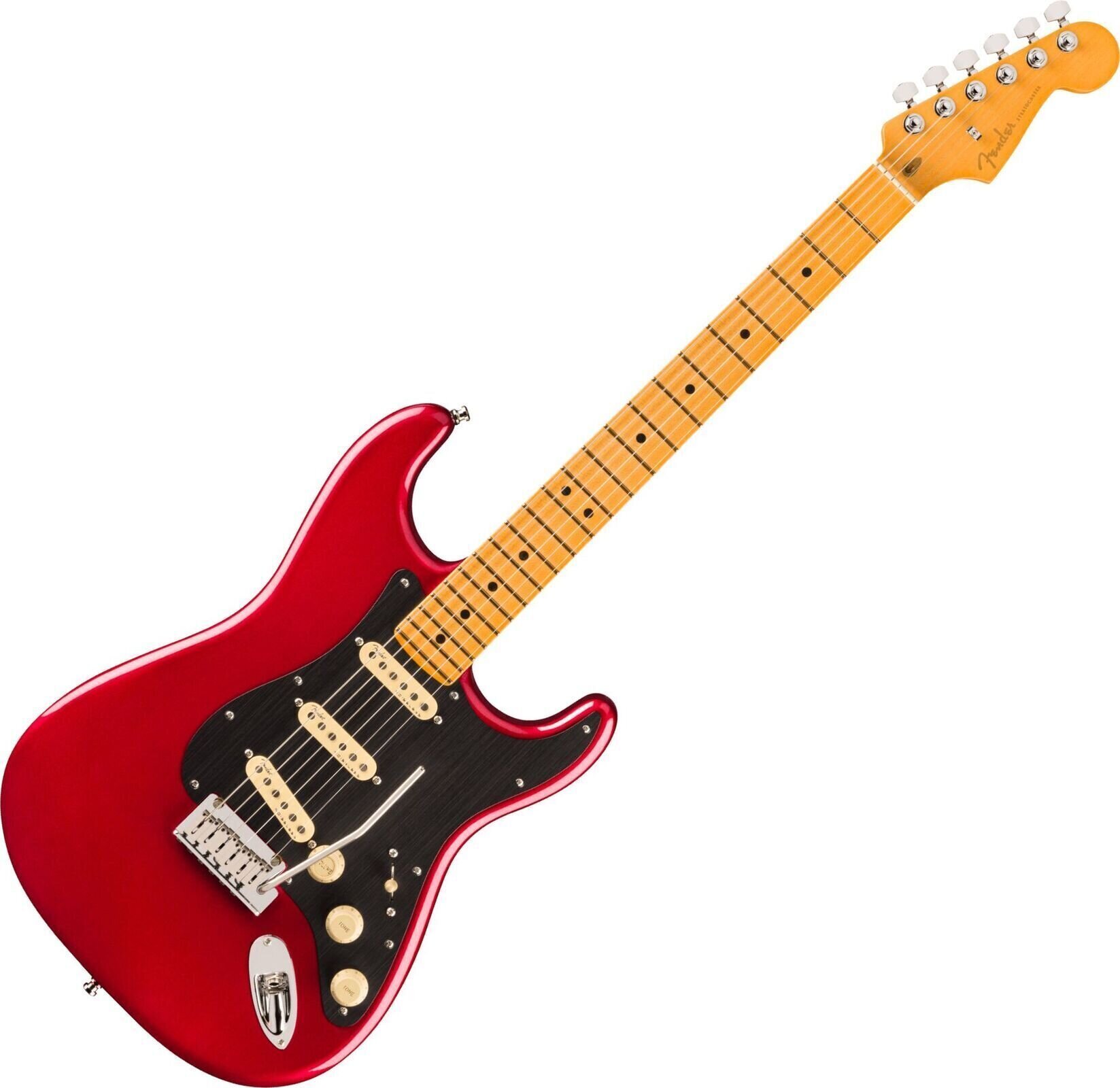 Elektrische gitaar Fender American Ultra II Stratocaster MN Sinister Red Elektrische gitaar