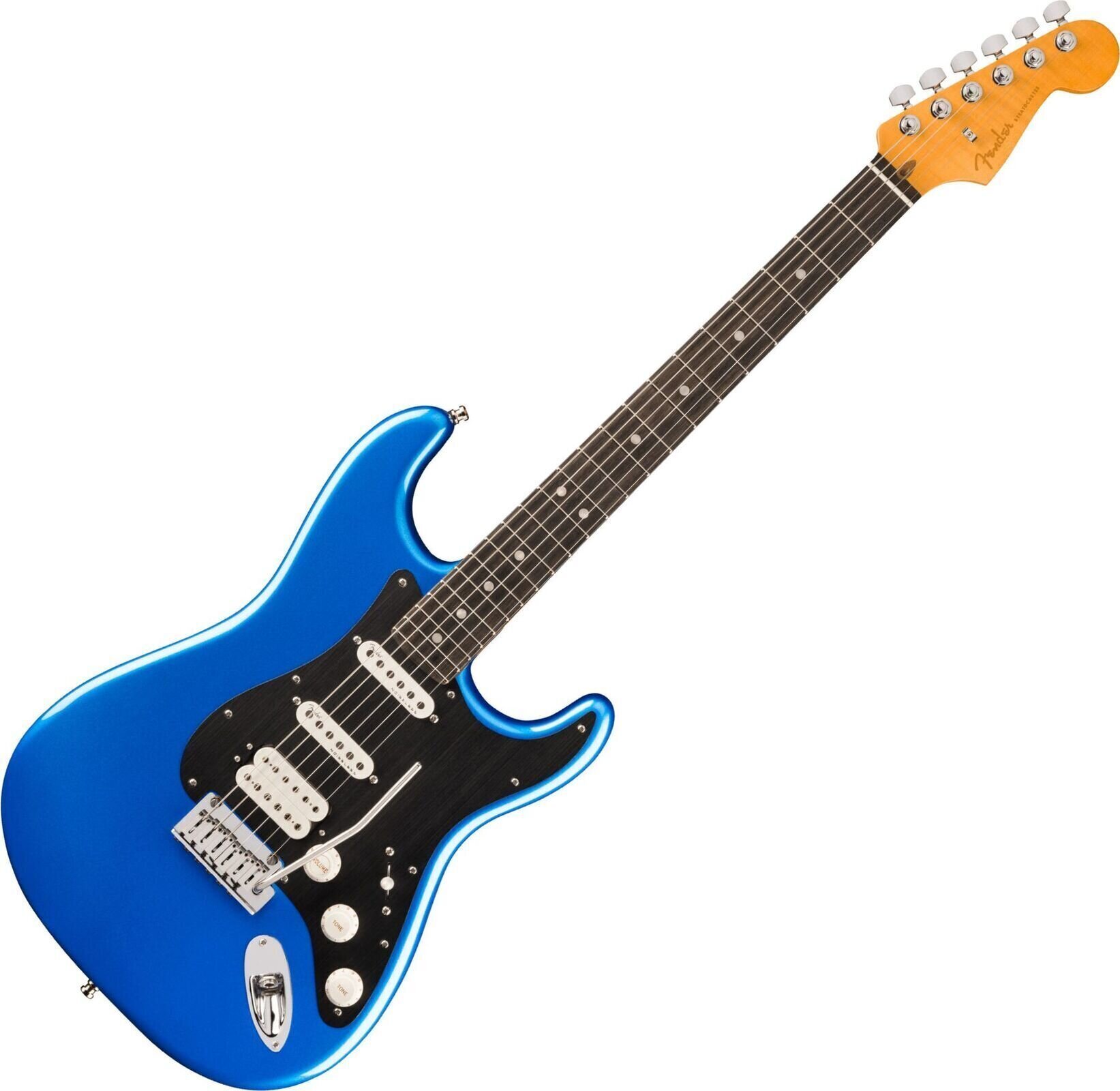 Electric guitar Fender American Ultra II Stratocaster HSS EB Noble Blue Electric guitar