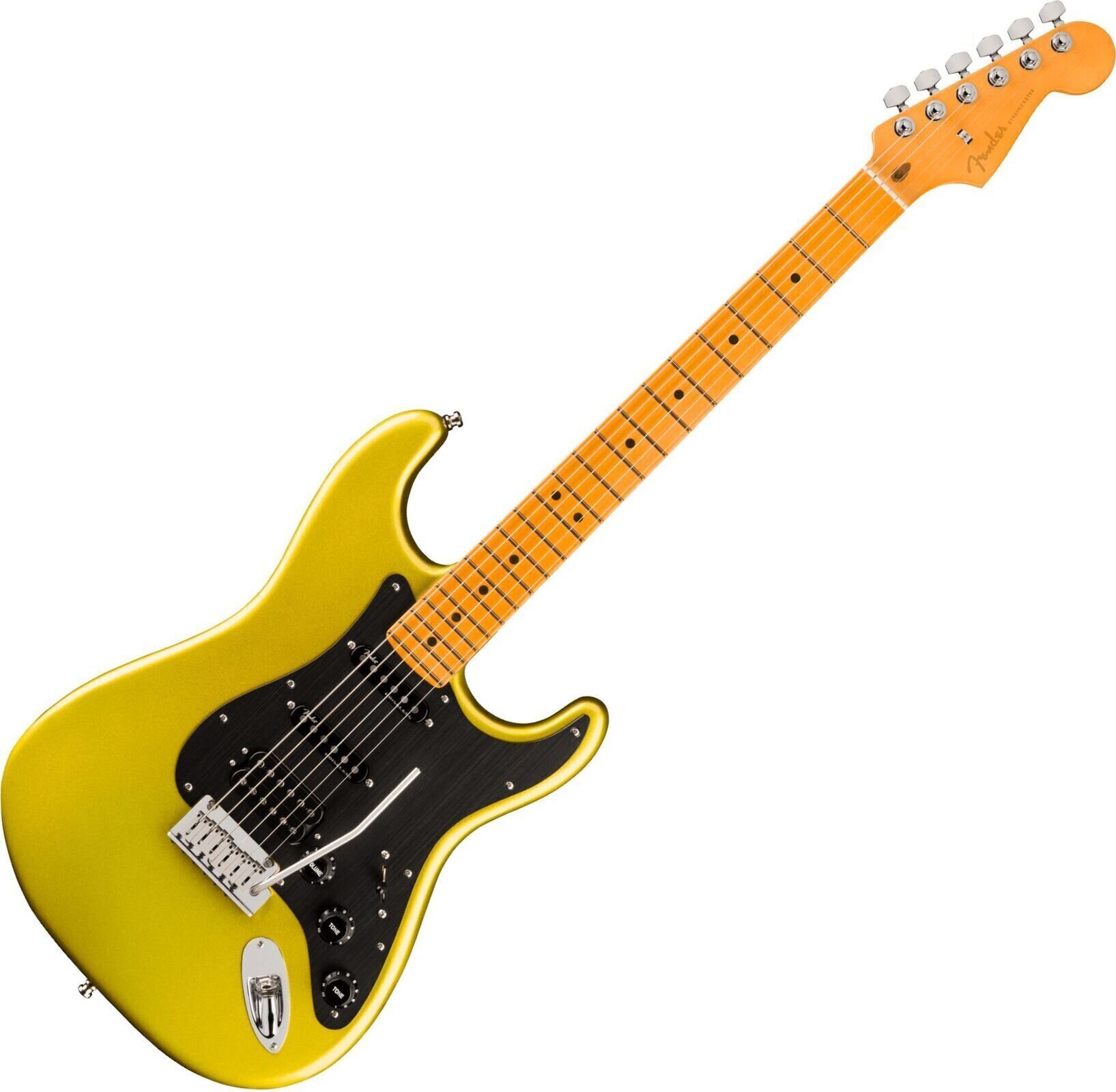 E-Gitarre Fender American Ultra II Stratocaster HSS MN Solar Flare E-Gitarre