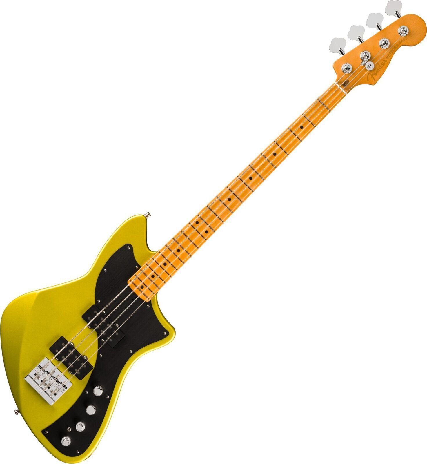 Baixo de 4 cordas Fender American Ultra II Meteora Bass MN Solar Flare Baixo de 4 cordas