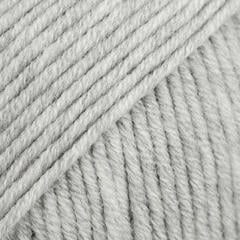 Knitting Yarn Drops Merino Extra Fine Uni Colour 05 Light Grey Knitting Yarn