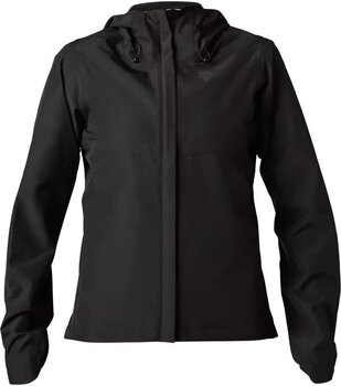 Cycling Jacket, Vest FOX Womens Ranger 2.5L Water Jacket Black L - 1