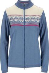 Ski T-shirt / Hoodie Dale of Norway Liberg Womens Jacket Blue Shadow/Off White S Jumper
