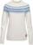 Mikina a tričko Dale of Norway Vågsøy Womens Wool Sweater Off White/Blueshadow M Sveter