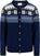 Mikina a tričko Dale of Norway Veafjord Mens Jacket Navy/Blue Shadow/Cream M Bunda