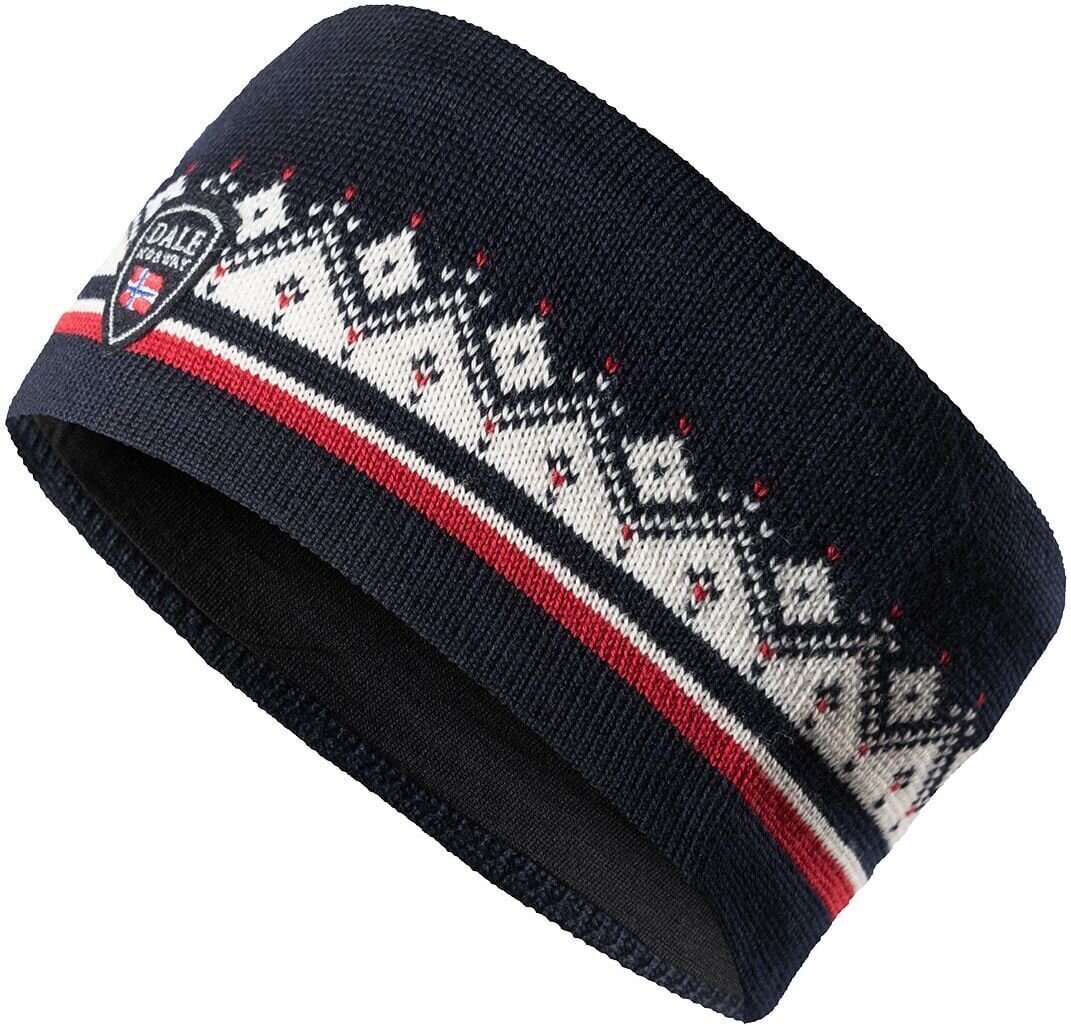 Bandă pentru cap Dale of Norway Moritz Headband Navy/Raspberry/Off White UNI Bandă pentru cap