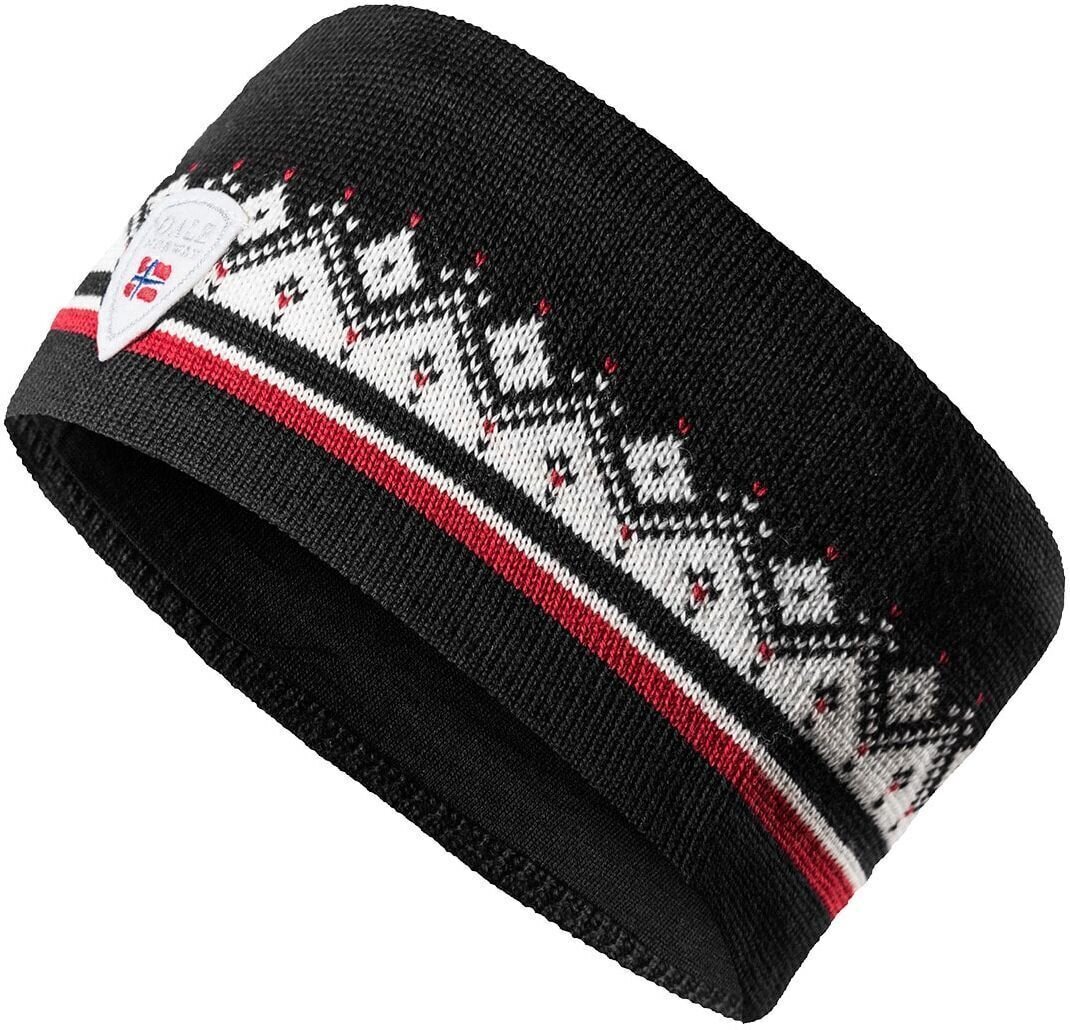 Bandă pentru cap Dale of Norway Moritz Headband Darkcharcoal/Raspberry/Off White UNI Bandă pentru cap