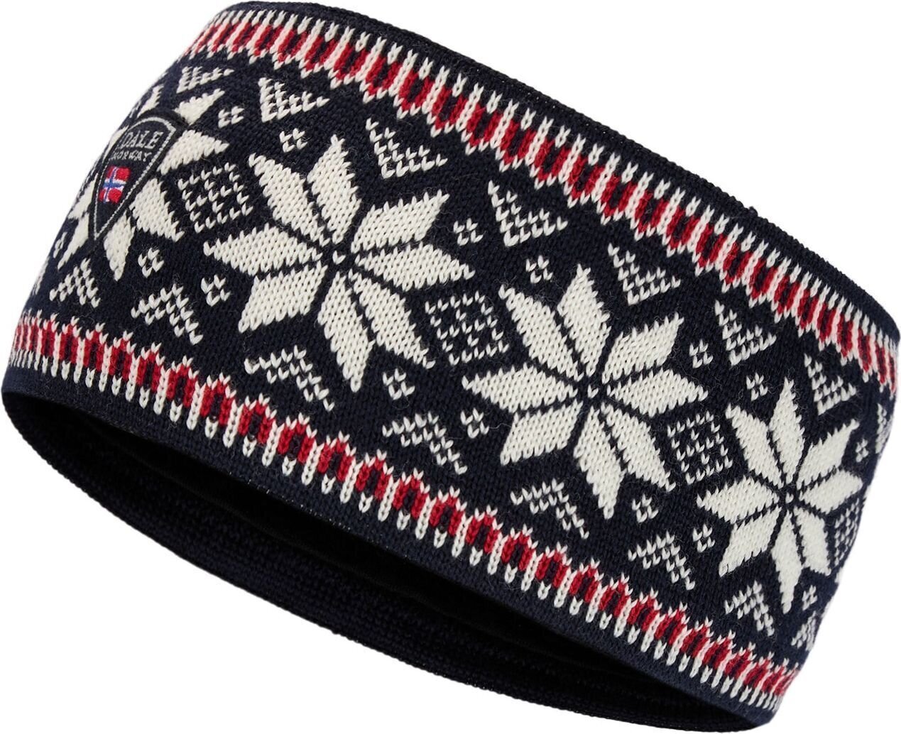 Banda deportiva Dale of Norway Garmisch Headband Navy/Off White/Raspberry UNI Banda deportiva