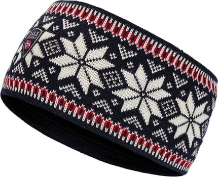 Headband Dale of Norway Garmisch Headband Navy/Off White/Raspberry UNI Headband - 1