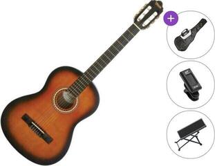 Konzertgitarre Valencia VC204 SET 4/4 Sunburst Konzertgitarre