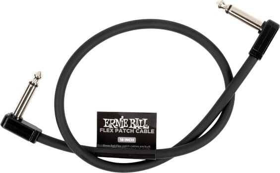 Пач кабл Ernie Ball Flex 45,72 cm Savijeni – Savijeni Пач кабл - 1
