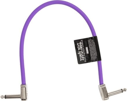 Cabo de patch Ernie Ball Flex Purple 30,48 cm Angular - Angular Cabo de patch - 1