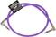 Patchkabel Ernie Ball Flex Purple 60,96 cm Winkelklinke - Winkelklinke Patchkabel