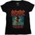 Tricou AC/DC Blow Up Your Video / World Tour 1988 Black 2XL Damă Tricou