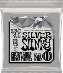 Cuerdas para guitarra eléctrica Ernie Ball John Mayer Silver Slinky Nickel Wound Electric Guitar Strings Cuerdas para guitarra eléctrica