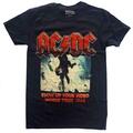 AC/DC Blow Up Your Video / World Tour 1988 Black 2XL T-särk