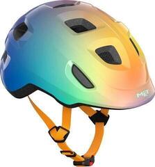 Capacete de ciclismo para crianças MET Hooray Multicolour/Glossy S (52-55 cm) Capacete de ciclismo para crianças