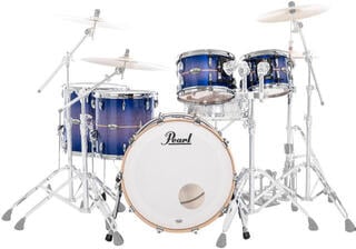 Akustická bicí sada Pearl Professional Series PMX925XSP/C764 Royal Blue Burst Stripe Akustická bicí sada
