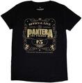 Pantera 101 Proof Black L T-särk