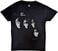 T-shirt The Beatles Vintage With The Beatles Black XL T-shirt