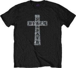 T-shirt Black Sabbath Cross Black L T-shirt