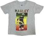 Bob Marley Football Text Grey S Majica