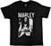 T-Shirt Bob Marley Black & White Black S T-Shirt