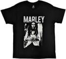 Bob Marley Black & White Black XL T-särk