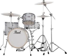 Akustická bicí sada Pearl Midtown MT564/C-D33 Pure White Akustická bicí sada