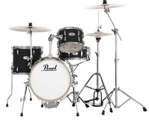 Akustická bicí sada Pearl Midtown MT564/C-D752 Matte Black Akustická bicí sada