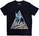 Skjorte Def Leppard Triangle Logo Navy Blue S Skjorte