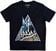 Tricou Def Leppard Triangle Logo Navy Blue XL Tricou