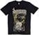 T-Shirt Down Swamp Skull Black M T-Shirt