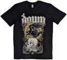 Down Swamp Skull Black 2XL T-särk