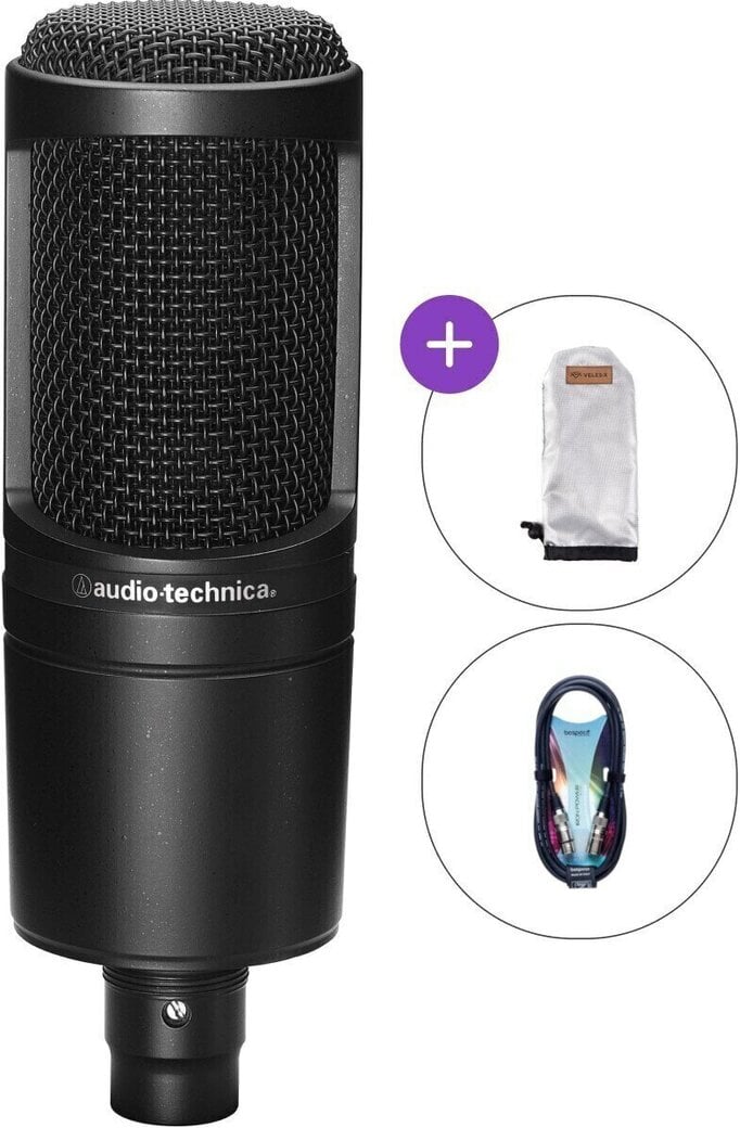 Audio-Technica AT2020 Kardioidalny mikrofon pojemnościowy