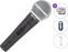Microfon vocal dinamic Shure SM58-SE SET Microfon vocal dinamic