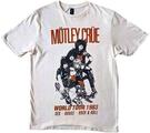 Mötley Crüe World Tour Vintage White 2XL Majica