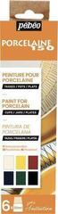 Porslinsfärg Pébéo 69.7906 Uppsättning färger för porslin 6x20 ml