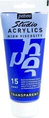 Culoare acrilică Pébéo 69.2006 Vopsea acrilică 15 Dark Ultramarine Blue 100 ml 1 buc.