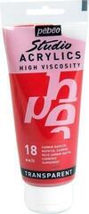 Culoare acrilică Pébéo 69.2008 Vopsea acrilică 18 Naphtol Carmine 100 ml 1 buc.